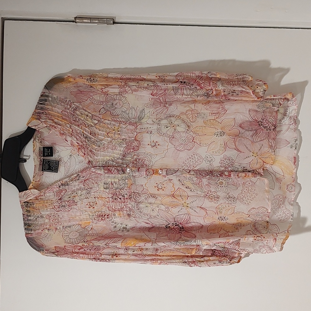 Casual Studio made in India, rayon sheer top size2